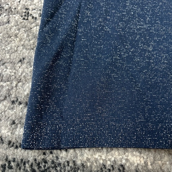 AMAZON Sparkly Metallic Ribbed Racerback Tank - Picture 3 of 5